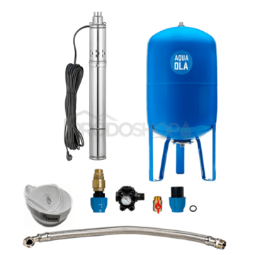 Domácí vodárna s ponorným čerpadlem 3 SQOLA - 0,55/80l