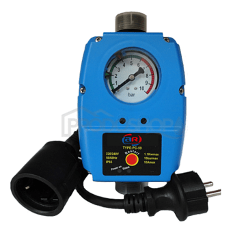 Řídící jednotka BRIO PC-59 s manometrem