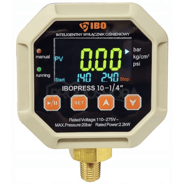 Digitální tlakový spínač IBO PRESS 10 - 1/4" IBO