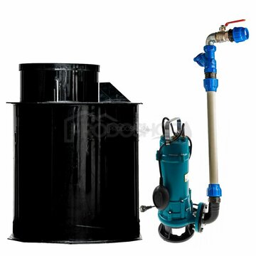 Čerpací kanalizační šachta JUMBO 1300x1200