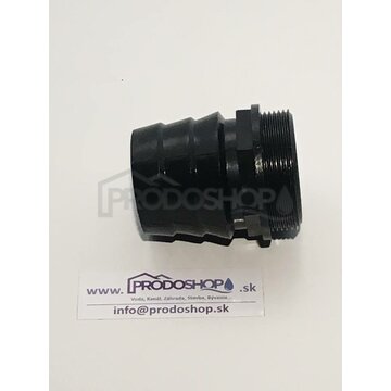 Plastová spojka na hadici DN 50 s vnějším závitem