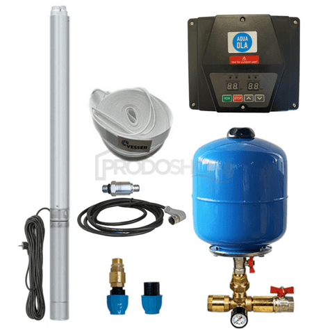 Domácí vodárna s ponorným čerpadlem 3″ IPRO 1-27 s frekvenčním měničem - RTS