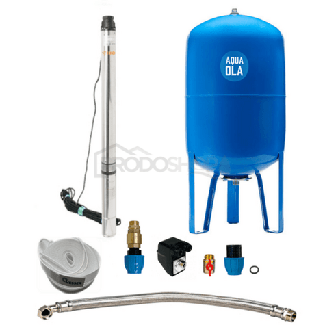 Domácí vodárna s ponorným čerpadlem 3,5" SC 2-14 400V / 100 l - RTS