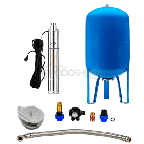 Domácí vodárna s ponorným čerpadlem SCR-0,50/100l 