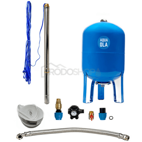 Domácí vodárna s ponorným čerpadlem 3" STM 28 / 50l - RTS