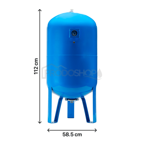 Tlaková nádoba AQUA OLA 200l s manometrem vertikální - stojatá