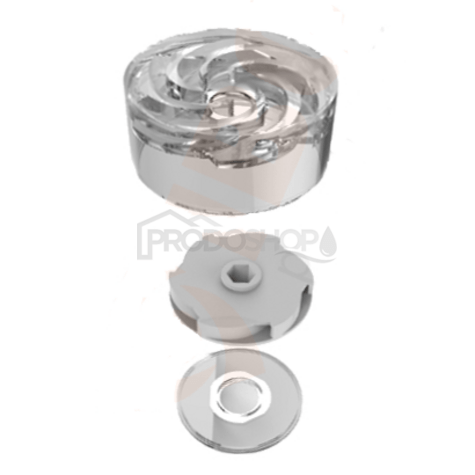 Schéma zapojení:  Vícetupňové ponorné čerpadlo 4 SD 8-25 (400V) z nerezové oceli AISI 304.