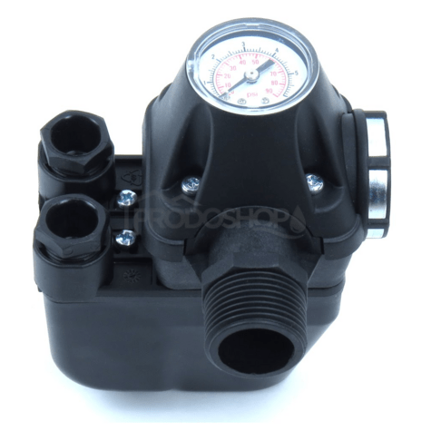 Schéma zapojení: Tlakový spínač PC-2 s manometrem