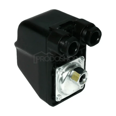 Schéma zapojení: Vodárna má tlakový spínač BSK-3A