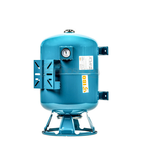 Tlaková nádoba stojato-ležatá IBO - 50l s manometrem